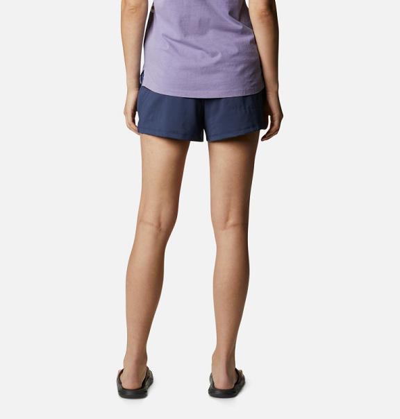 Columbia Sandy Creek Shorts Blue For Women's NZ61395 New Zealand